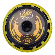 Woofer 15 Eros E15 Hammer 7.2k 3600 W Rms 4 Ohms 15 Pol 7.2 Cor Preto Foto mini  2