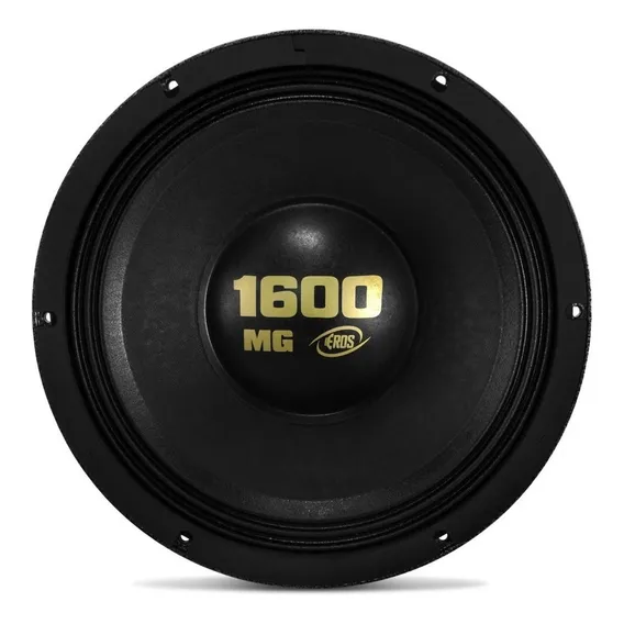 Woofer Altofalante 12 Pol Eros 1600mg Medio Grave 8 Ohms Cor Preto Foto 1