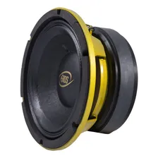 Woofer Eros Médio Grave 8 E408 Pro 400 Watts Rms 8 Ohms Cor Amarelo Foto mini  2