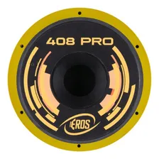 Woofer Eros Médio Grave 8 E408 Pro 400 Watts Rms 8 Ohms Cor Amarelo Foto  mini 1