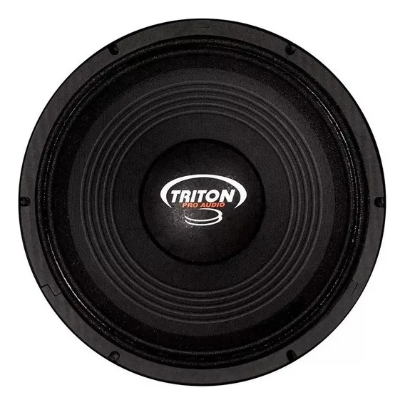 Woofer Falante Médio Triton Slx Boca 10 Pol 300w Rms 8 Ohms Cor Preto Foto 1