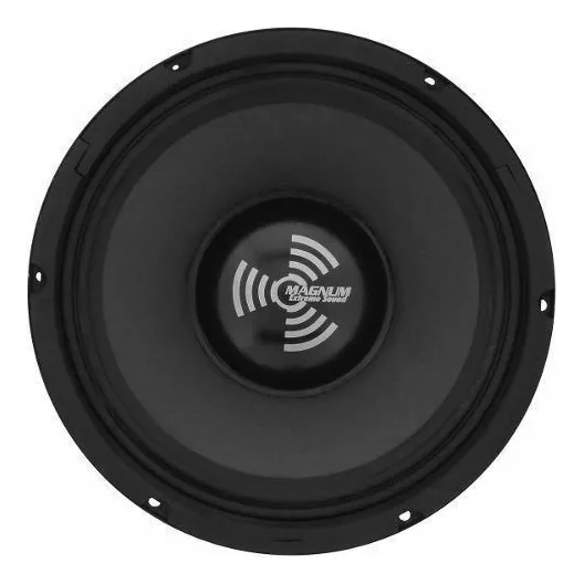 Woofer Magnum 10'' 350w Rms Som Alto Falante Medio Foto 1