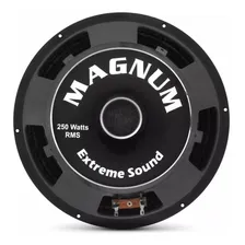 Woofer Magnum 10 Polegadas 250w Rms Bobina Simples 8 Ohms Cor Preto Foto mini 4