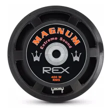 Woofer Magnum Rex 12 Polegadas 400w Rms Alto Falante Som Cor Preto Foto mini 4