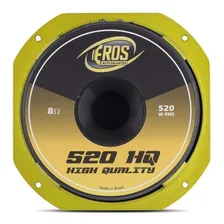 Woofer médio Eros E520 Hq de 10 polegadas e 520 w Rms 8 Ohms Foto mini 3