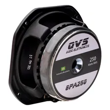 Woofer Qvs 8 250rms Medio Grave | 8mgs2508 Ohms Cor Preto Foto mini 4
