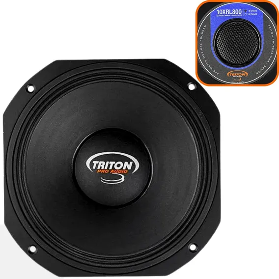 Woofer Triton 10 Polegadas 400w Rms 10-xrl800 8 Ohms 800w Foto 1