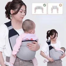 Wrap Sling Canguru Para Bebes Com Alça Segura Facil Vestir Foto mini  3