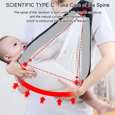 Wrap Sling Canguru Para Bebes Com Alça Segura Facil Vestir Foto mini 4