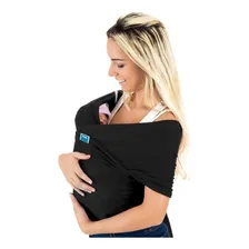 Wrap Sling Carregador De Bebê Kababy - Preto Foto mini  2