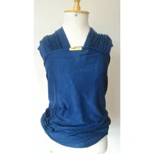Wrap Sling Malha Flamê Cor Azul-escuro Foto mini 2