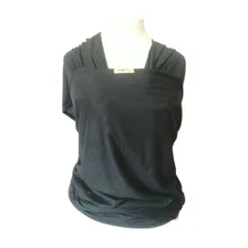 Wrap Sling Malha Flamê Cor Preto Foto mini 1
