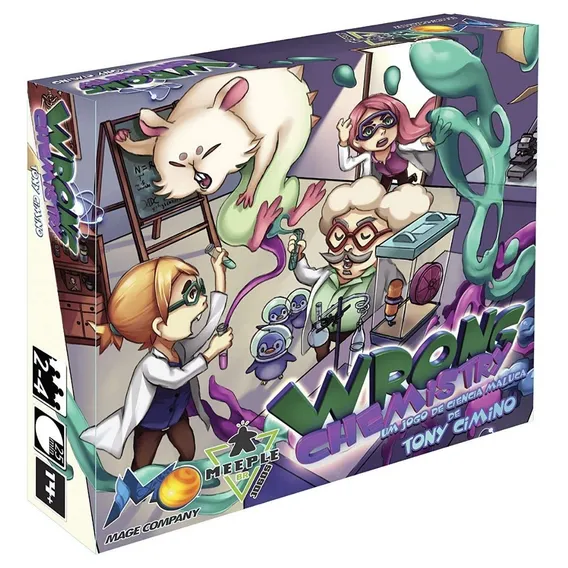 Wrong Chemistry - Jogo De Ciência Maluca - Jogo De Tabuleiro Foto 1