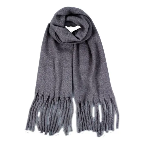 Xale Lenço Pashmina Manta Echarpe Cachecol Inverno Feminino Foto 1