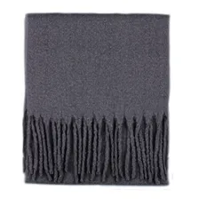 Xale Lenço Pashmina Manta Echarpe Cachecol Inverno Feminino Foto mini 2