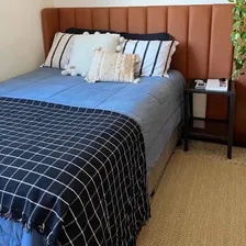 Xale / Manta Capa Para Sofá Ou Beira De Cama Cor Preto Com Branco Foto mini 4