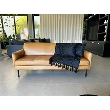 Xale Manta Sofá Jacquard Geometrico 2,50mx1,40m Desenho Preto Foto mini 2