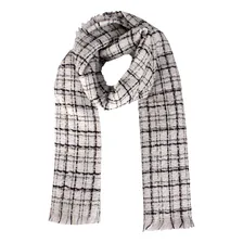 Xale Xadrez Echarpe Pasmina Lenço Cachecol Inverno Feminino Foto mini 1