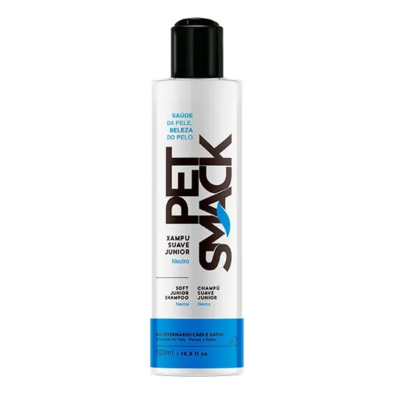 Xampu Pet Smack Suave Júnior - 500ml Foto 1