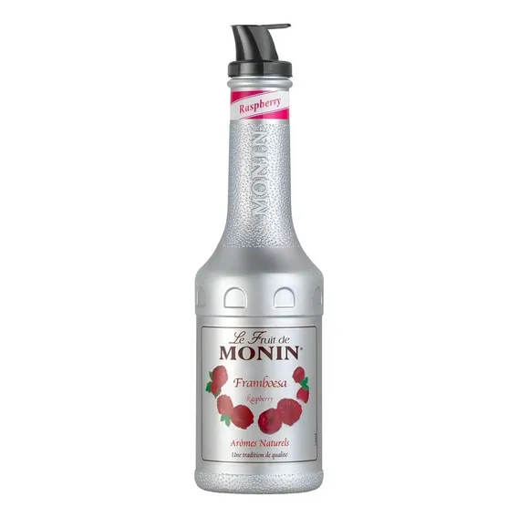 Xarope Monin Le Fruit De Monin Purê Framboesa 1 Litro Foto 1