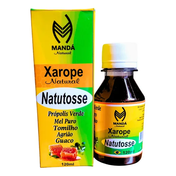 Xarope Natutosse Mel Guaco Propolis Verde Agrião Tomilho Foto 1