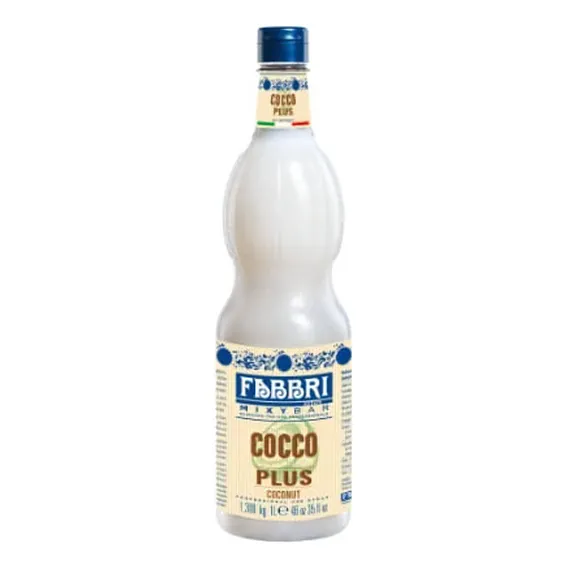 Xarope Sabor Coco Plus 1l Fabbri Foto 1