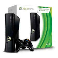 Xbox 360 slim Travado Semi-novo + 1 Controle Sem Fio Foto mini 1