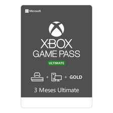 Xbox Game Pass Ultimate 3 Meses Codigo 25 Digitos Series One Foto mini 3