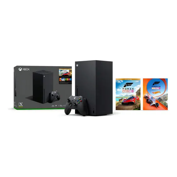 Xbox series X Forza Horizon 5 1 Tb + 1 controle sem fio Foto 1