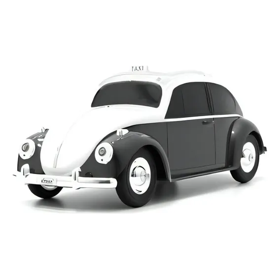 Xtrad Caixa De Som Bluetooth Fusca Pintura Perfeita Som Potente Cor Preto WS-1958BT Foto 1