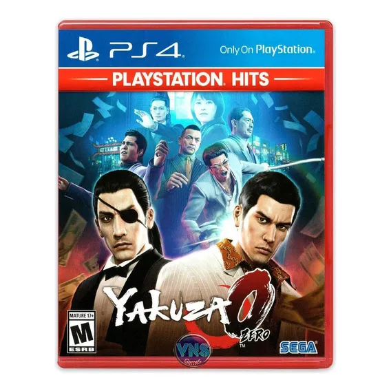 Yakuza 0 Playstation Hits Ps4 Europeu MĂdia FĂsica Foto 1