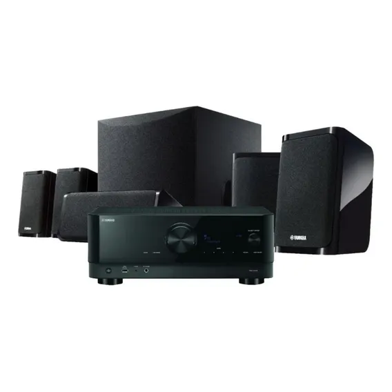 Yamaha sistema de home theater com Hdmi 8k e Wi-fi preto 110V/220V Foto 1