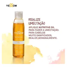 Yellow Nutritive Oil 120ml - Óleo Nutritivo Foto mini 4