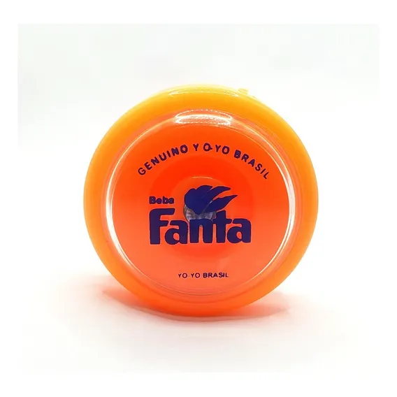 Yoyo Profissional Fanta Laranja Super Retrô Ioiô,io-io,yo-yo Cor Fanta/transparente Foto 1