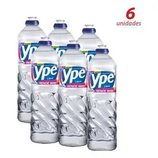 Ypê Detergente Detergente Ypê Liquido Garrafa Kit 6 6 3000  2 kg Foto mini  2