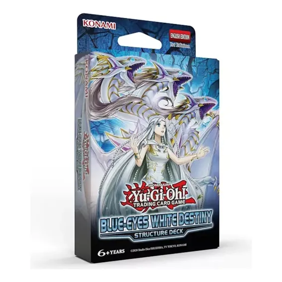 Yugi-oh Structure Deck Blue-eyes White Destiny Idioma Espanhol Foto 1