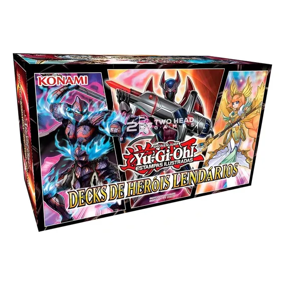Yugioh Decks De Herois Lendarios Legendary Hero Portugues Foto 1