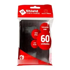 Yugioh Ultimate Pro Sleeve Shield Protector Preto Com 60 Uni Foto mini 1