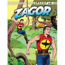 Zagor Classic - Volume 06 - Vol. 6: Zagor Contra Zagor, De Ferri, Gallieno. Editora Mythos, Capa Mole Em Português Foto  mini 1
