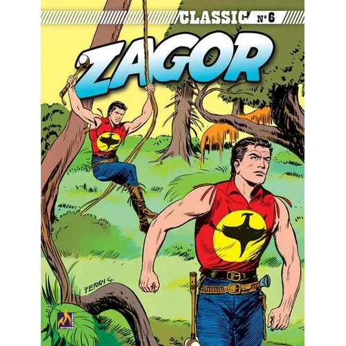 Zagor Classic - Volume 06 - Vol. 6: Zagor Contra Zagor, De Ferri, Gallieno. Editora Mythos, Capa Mole Em Português Foto 1