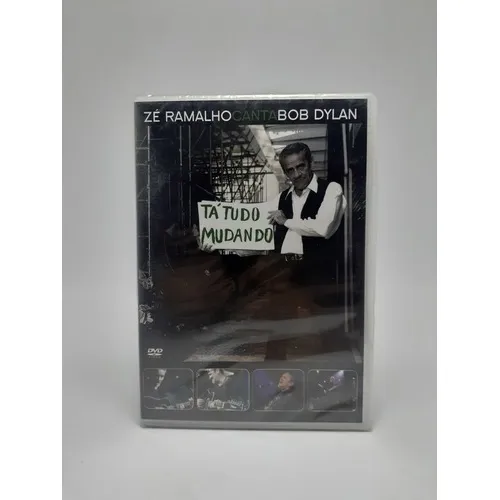 Zé Ramalho Canta Bob Dylan Tá Tudo Mudando Dvd Foto 1