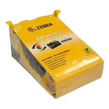 Zebra 800033-840 ribbon fita color ymcko 200 imagens por cartucho Foto mini 1