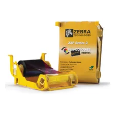 Zebra 800033-840 ribbon fita color ymcko 200 imagens por cartucho Foto mini 2