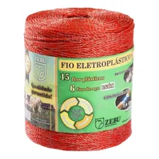 Zebu Fio Fio Eletroplastico 500m Cor Laranja Foto  mini 1