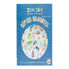 Zen Zoo - Repteis Relaxantes - Livro De Atividades C/ Adesivo: Zen Zoo - Repteis Relaxantes - Livro De Atividades C/ Adesivo, De Lake Press. Editora Happy Books, Capa Mole, Edição 1 Em Português, 2023 Foto  mini 1