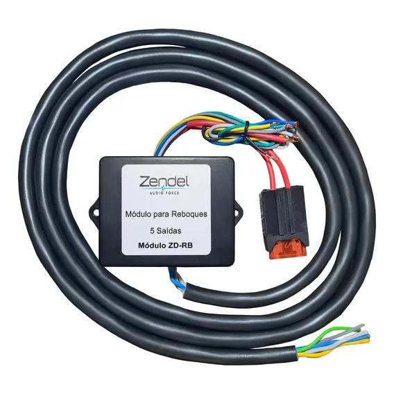 Zendel Modulo Interface Para Luz Engate Para Reboque Zd-rb Foto 1
