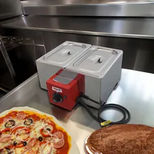 Zepper CH20E Molheira Para Derreter Queijos Banho Maria 2 Cubas 127v Foto mini  3