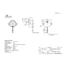 Ziom Motores Motor Elétrico Redutor Síncrono Bi-volt 4w 30rpm Foto mini 3