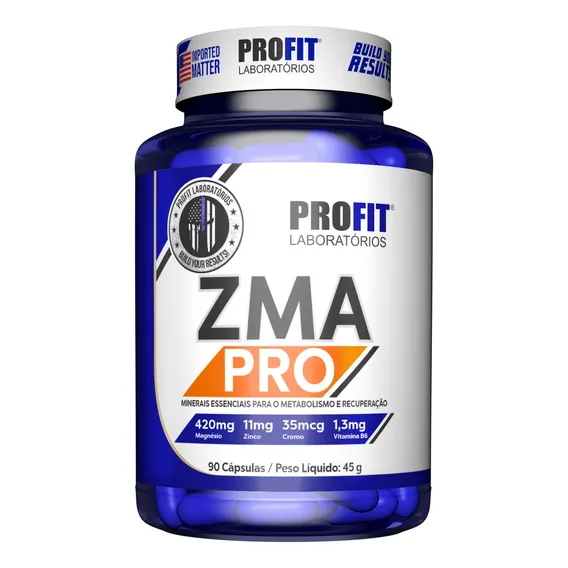 Zma Pro Profit Labs 90 cápsulas Suplemento Foto 1