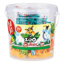 Zoológico Balde Com Figuras 1040 - Gulliver Foto  mini 1